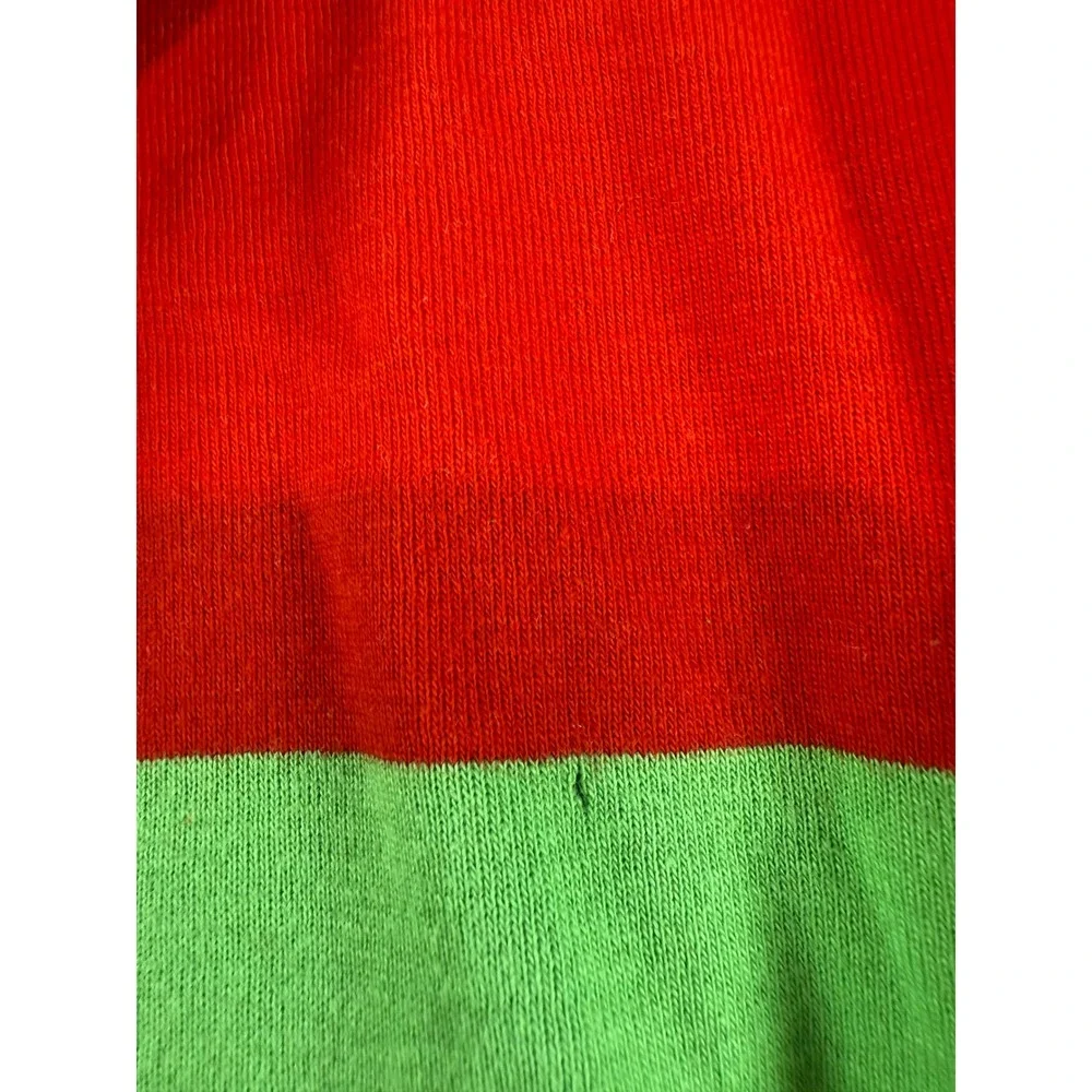 WonderShop At Target Kids Red Green Striped Pajamas Sleepwear Size 12
